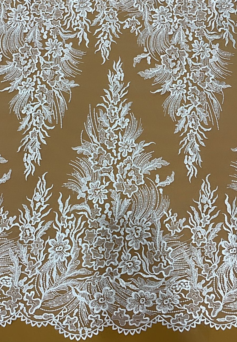 RENDA BARRADA FLORAL